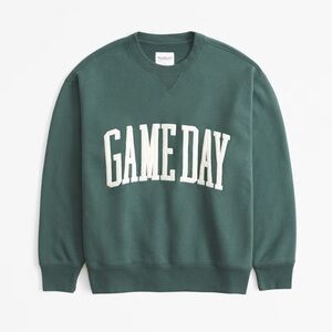 Green Game Day Sweater